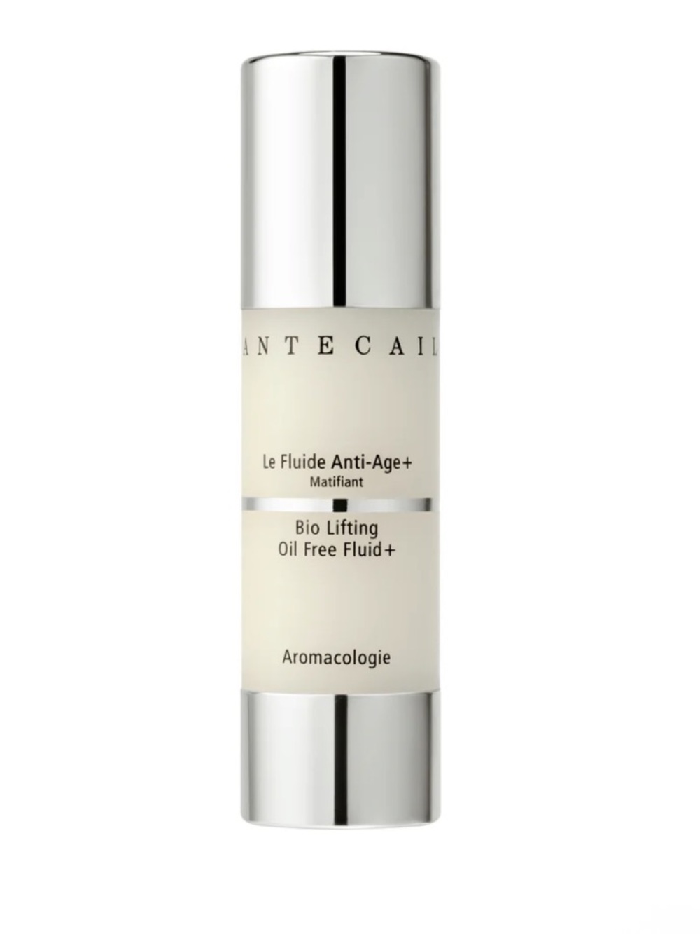 Chantecaille Bio Lifting Oil Free Fluid+ in Silver and Cream